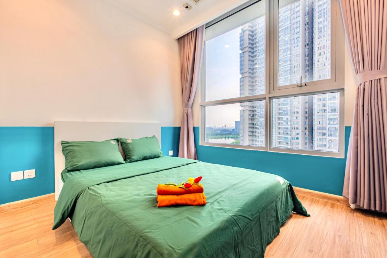 Moxy Hcmc Aparts - Vinhomes Central Park, Ice Rink Ho Či Minovo Město Exteriér fotografie
