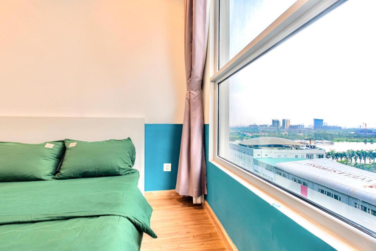 Moxy Hcmc Aparts - Vinhomes Central Park, Ice Rink Ho Či Minovo Město Exteriér fotografie