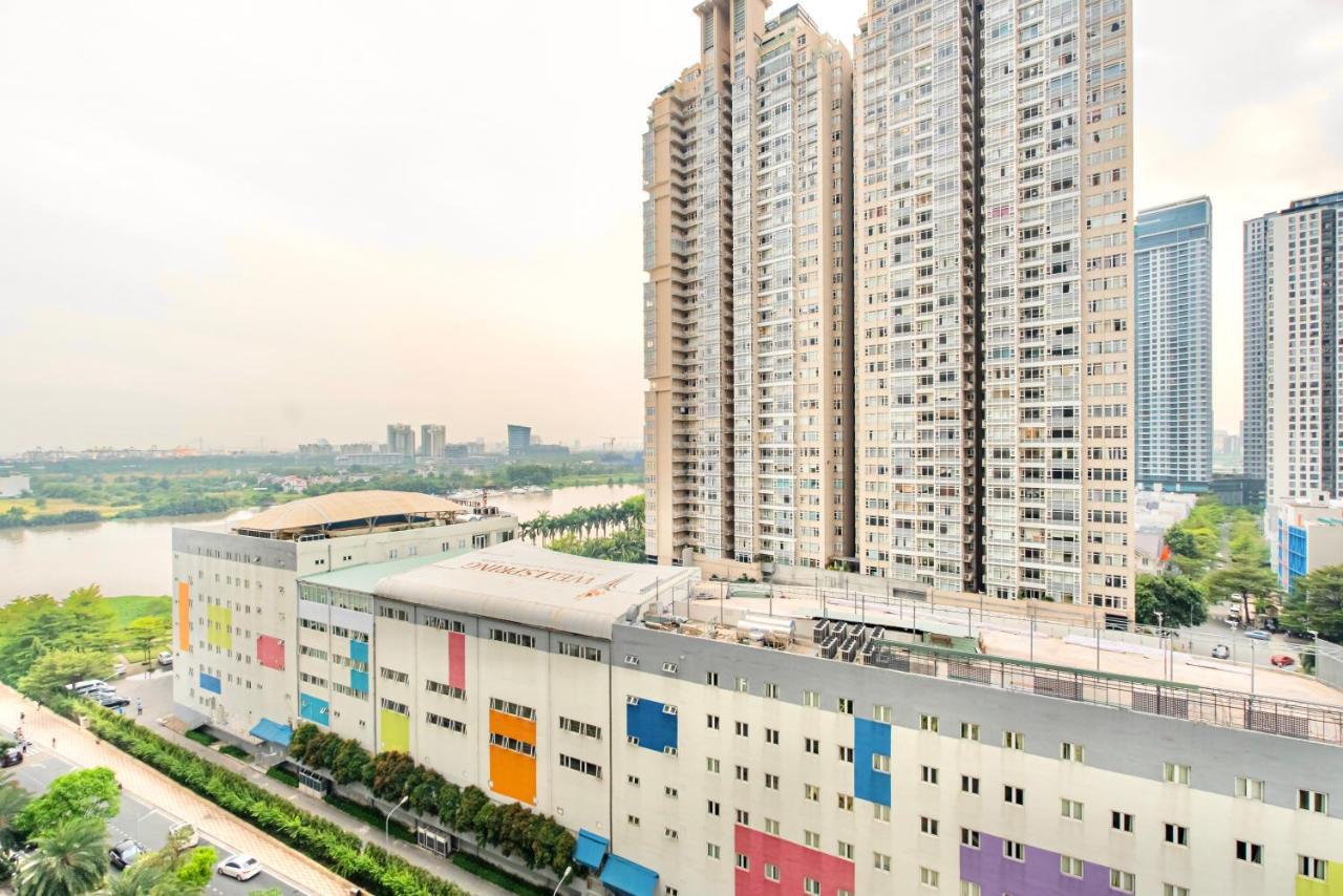 Moxy Hcmc Aparts - Vinhomes Central Park, Ice Rink Ho Či Minovo Město Exteriér fotografie